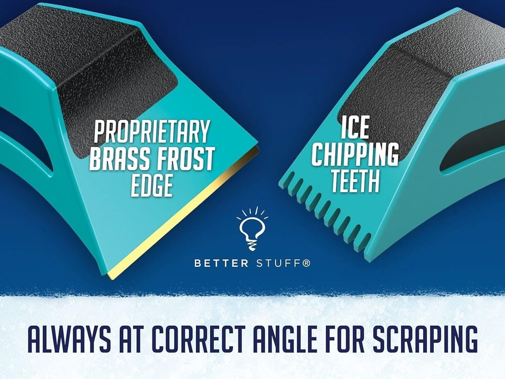 Revolutionary Ice Scraper with Shape Shifting Technology | Fast & Ergonomic