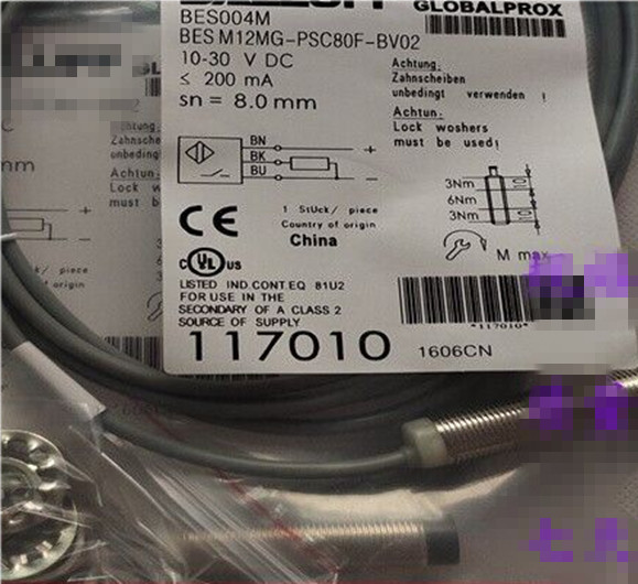 1PC NEW Fits for BES M12MG-PSC80F-BV02 Proximity switch