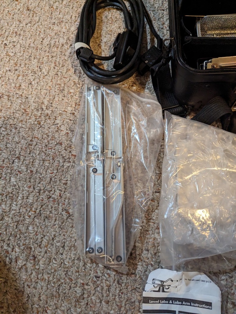 WOW...Lowell /Smith Victor Master Lighting Set