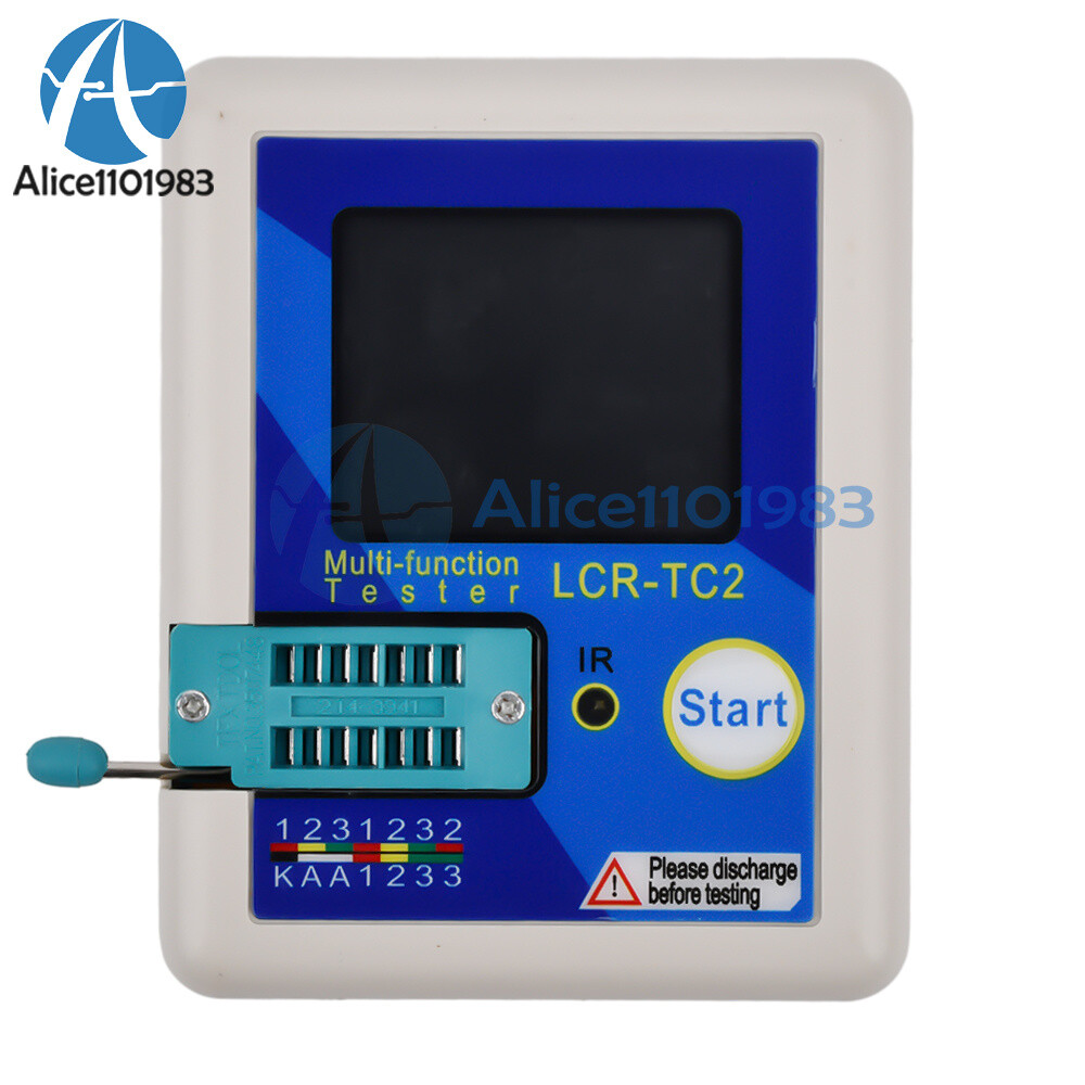 LCR-TC2 Upgraded version High-precision transistor tester V3.1E With Cable Kit