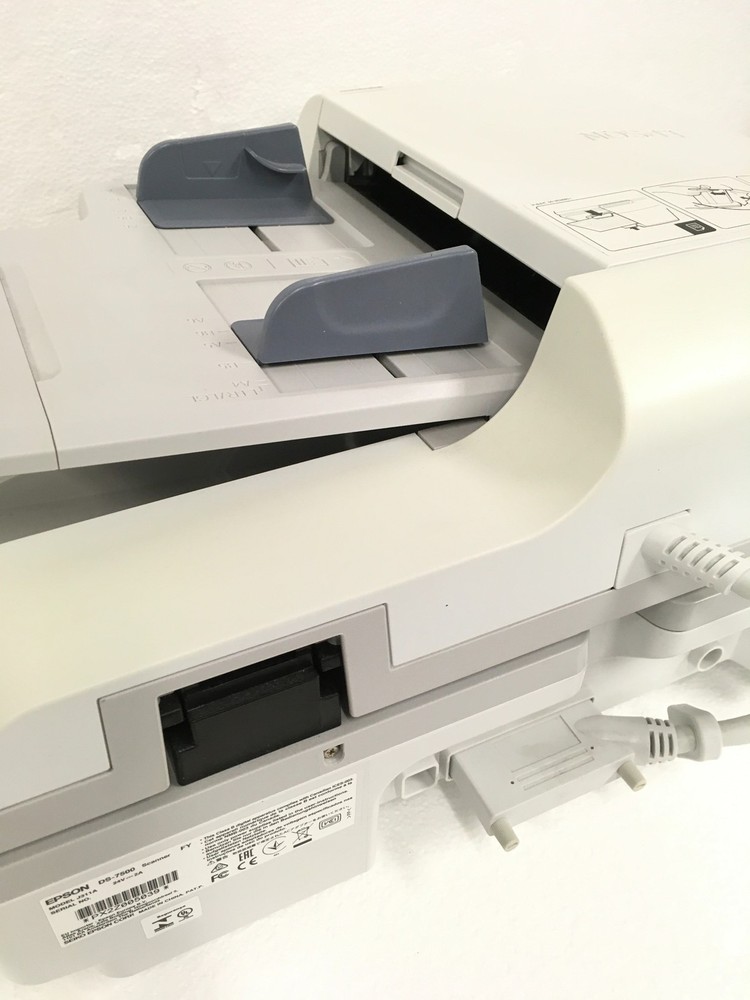 Epson WorkForce DS-7500 Sheetfed Document Scanner w/ 11K Scan Count, AC Adapter