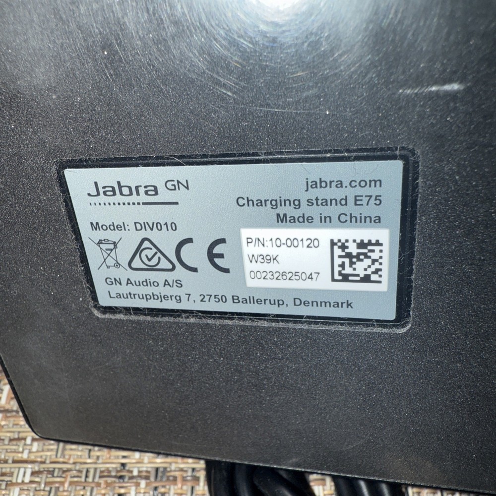 Jabra GN E75 Model DIV010 Charging Stand ONLY