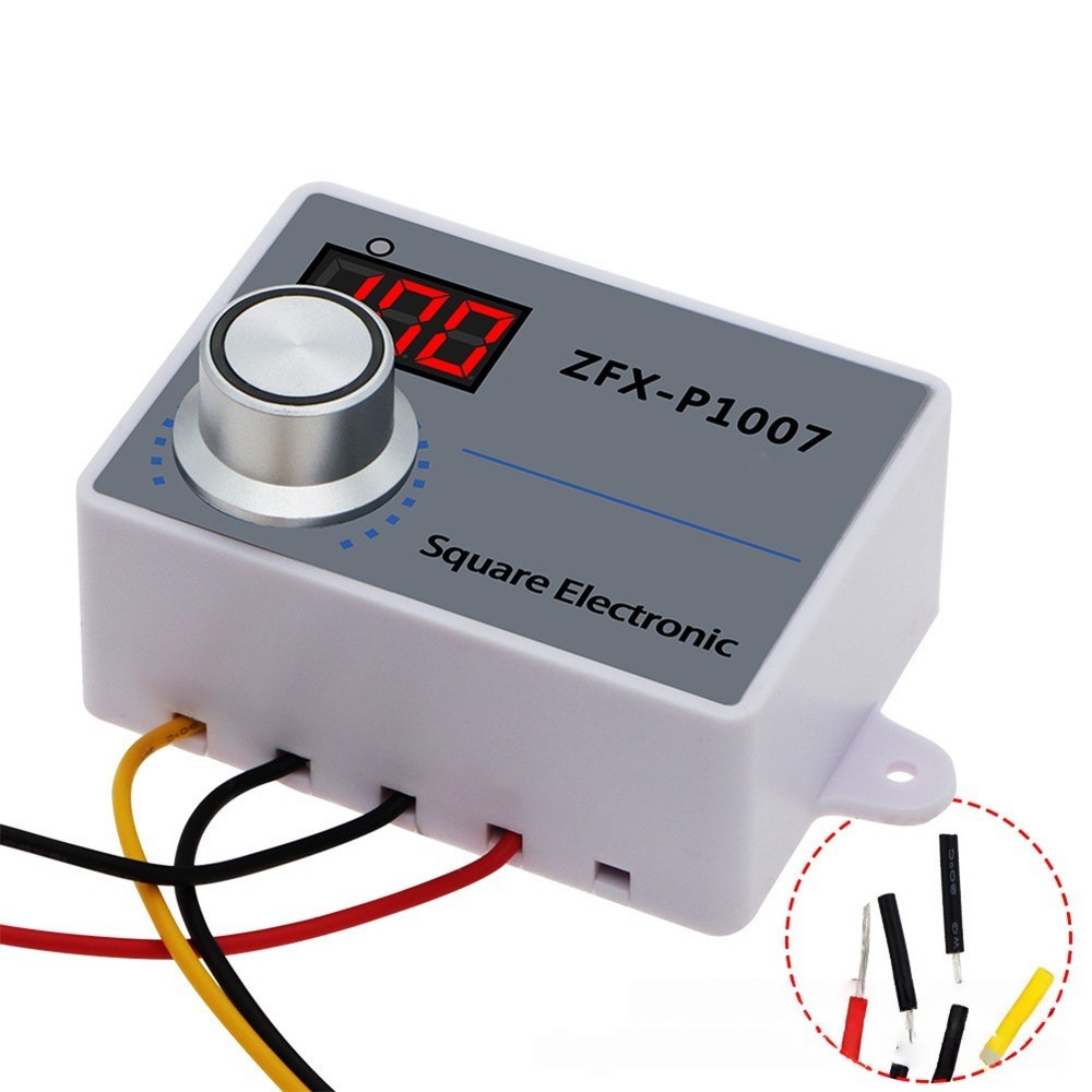 Adjustable Fan Switch Speed Controller Digital Display And Motor Speed Reducer