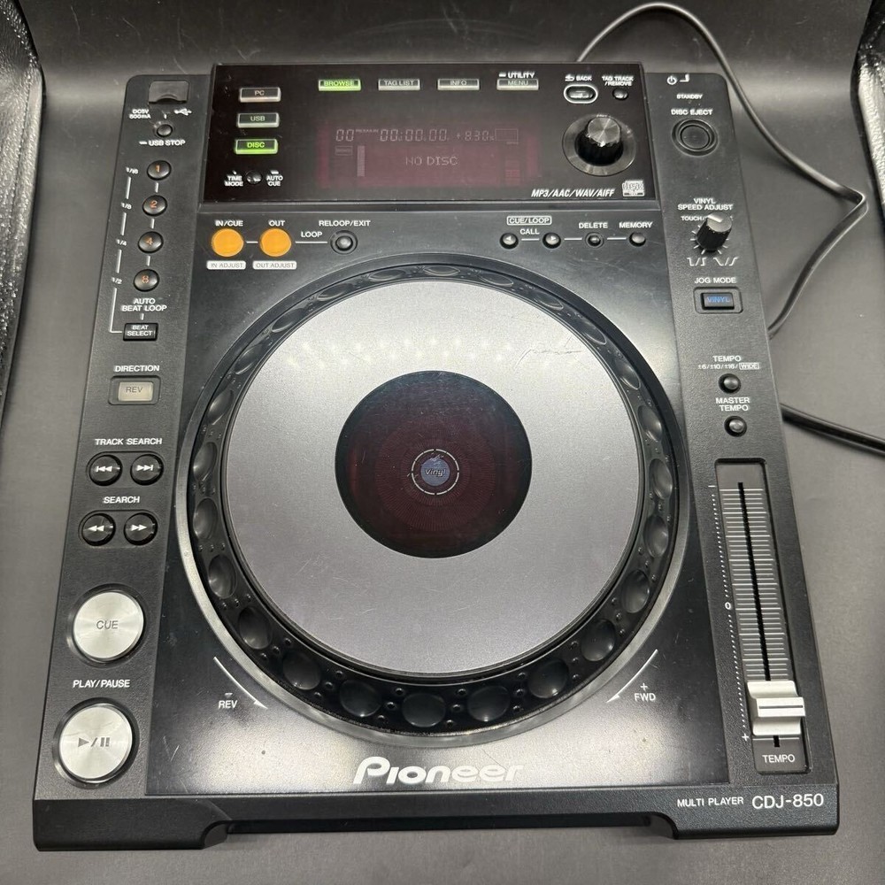 Pioneer CDJ-850-K DJ Multi-Player Current condition