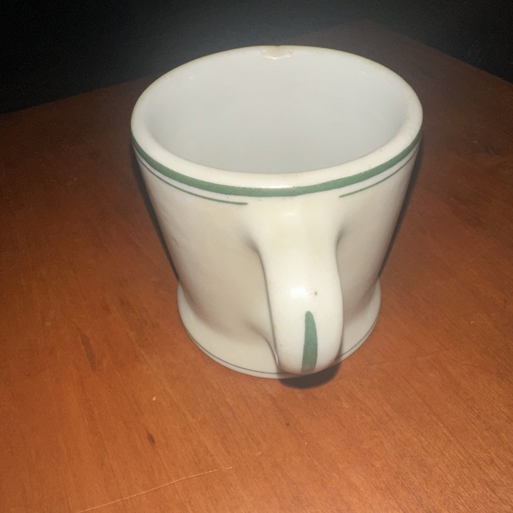 Carr China Mug MASONIC CONSISTORY Double Headed Eagle restaurant style thick