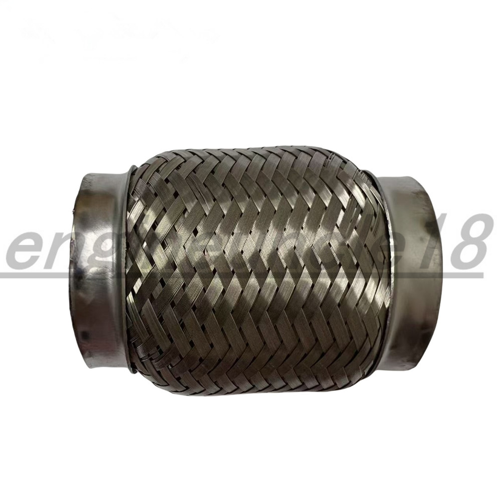 1.75" 2" 2.5'' 3" 4" ID Exhaust Flex Pipe Stainless Steel Double Braid Coupling