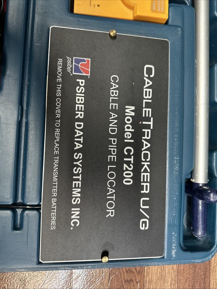 Psiber CT200 Data Systems Cable and Pipe Locating System