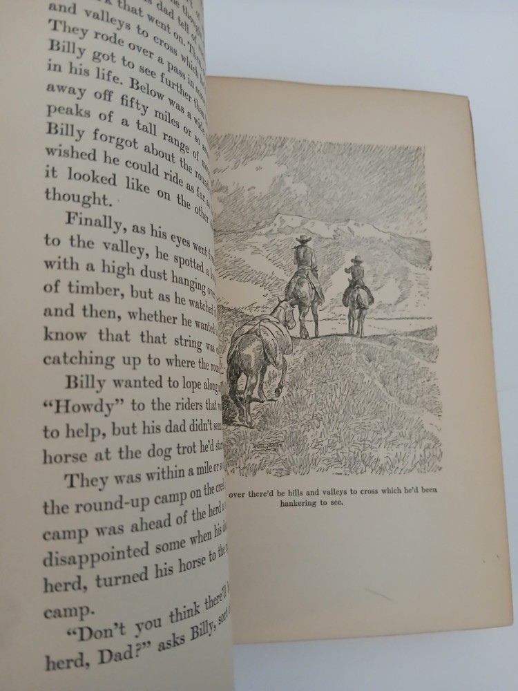 BIG ENOUGH by Will James, Author & Illustrator - 1939 Charles Scribner's Sons HC