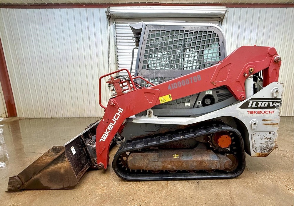 2017 TAKEUCHI TL10V2 CAB STANDARD FLOW SKID STEER