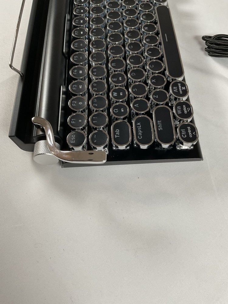 XEANIXIE Retro Typewriter Mechanical Keyboard Bluetooth 5.0 For Multiple Device