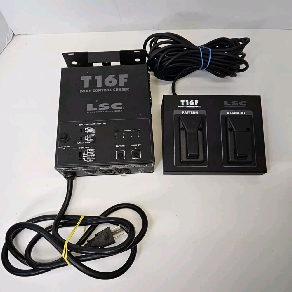 Elation T-16F 4-channel Foot Control Chaser Pack