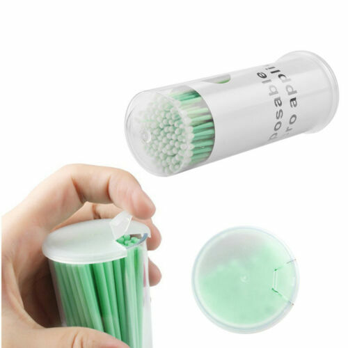 100 Dental Micro Brush Material Tooth Applicators Eyelashes Extension