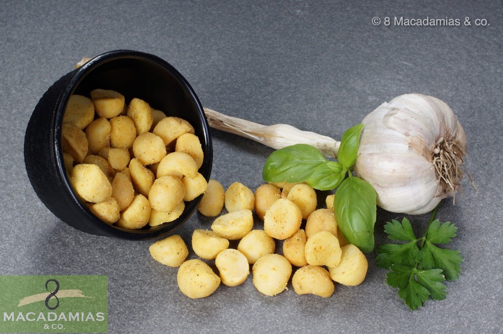 Herb & Garlic Macadamia Nuts