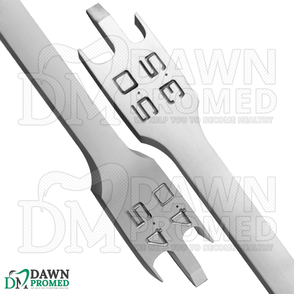 3 Pcs Bracket Positioning Height Gauge 6" Orthodontic Dental Instruments Set