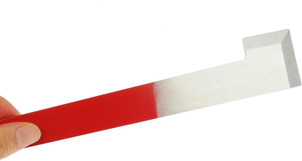 Durable Steel Beekeeping Hive Tool: J Hook for Easy Frame Lifting & Scraping