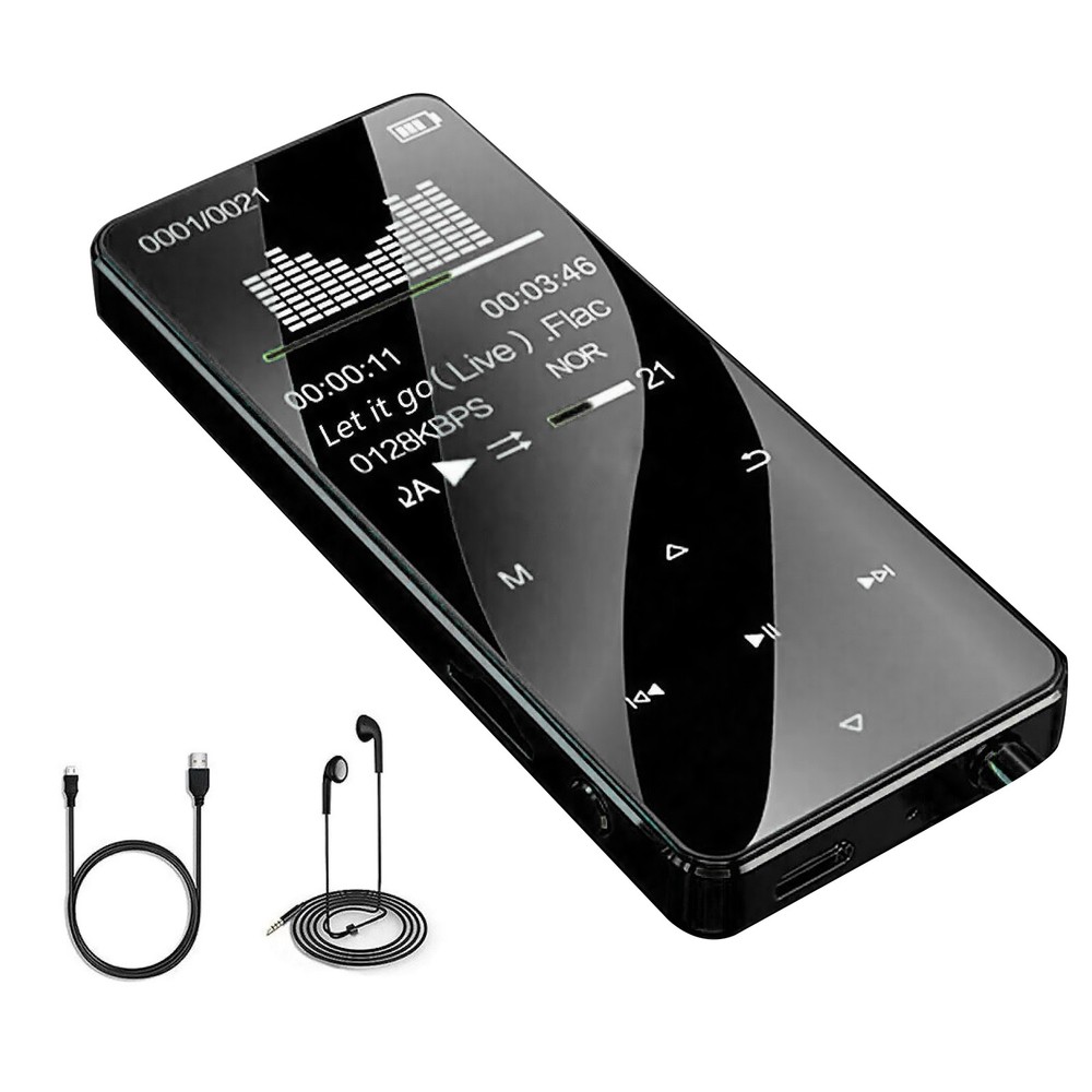 5.0 Bluetooth Mini Music MP4/MP3 Player Support FM Microphone Recording