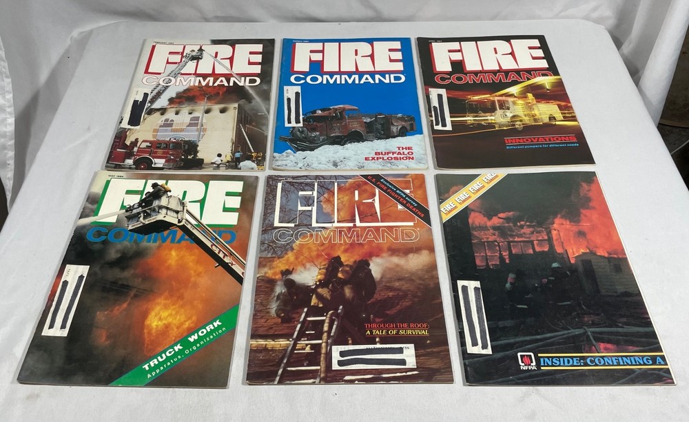 FIRE COMMAND magazine 11 issues from 1984