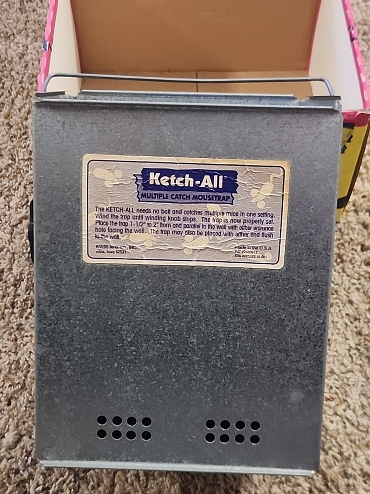 Ketch-All 101-0-023 Multiple Catch Reuseable Mouse Trap