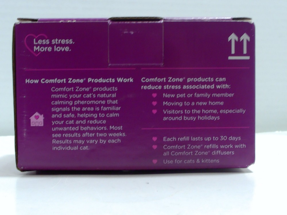 Comfort Zone Multi-Cat Pheromone Formula Diffuser Kit and 6 pk Cat Calming Refil