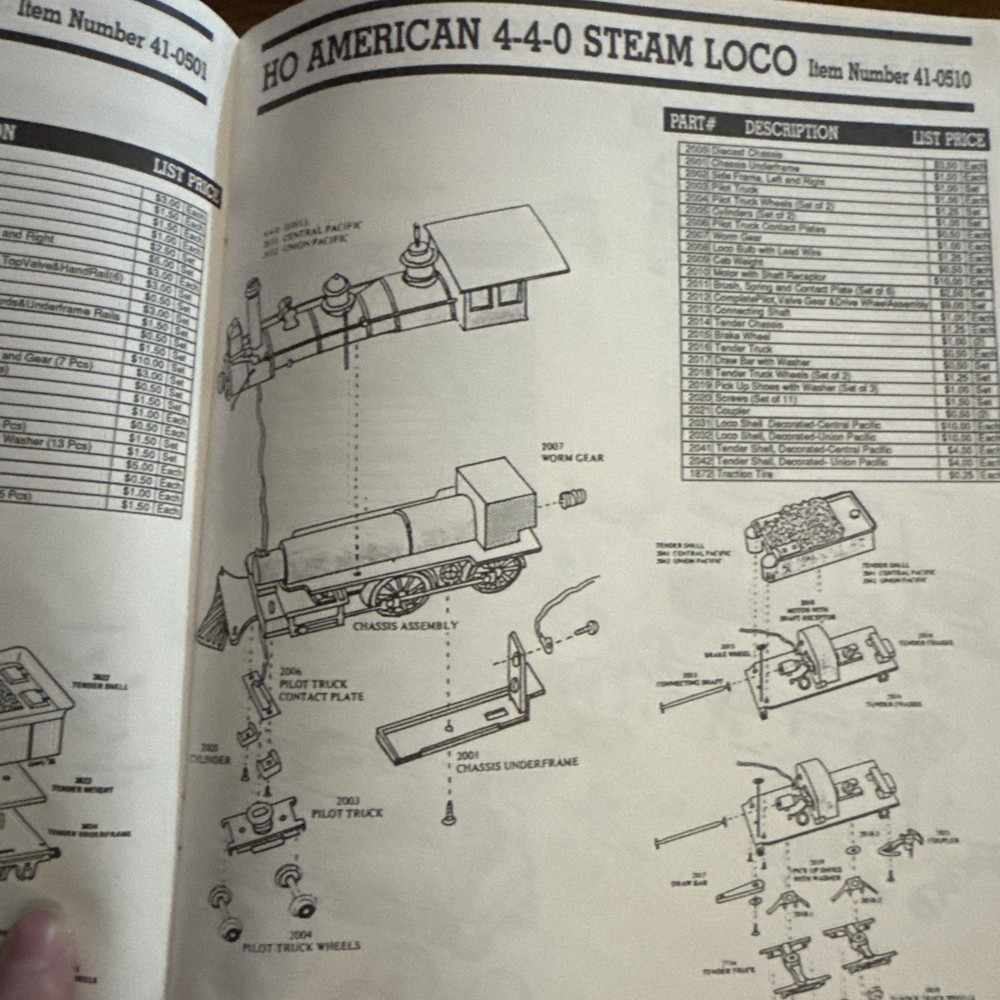 1990 Bachmann Parts Catalog