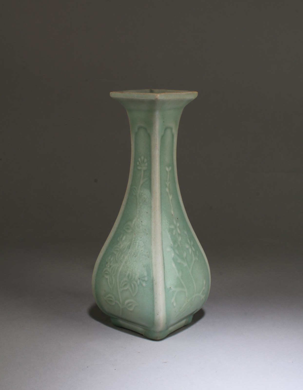 A Square Shaped Porcelain Vase