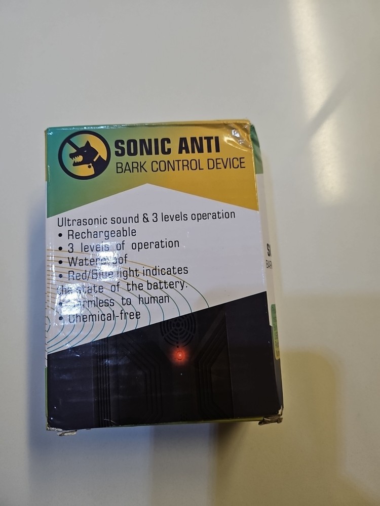 sonic anti bark control device A22