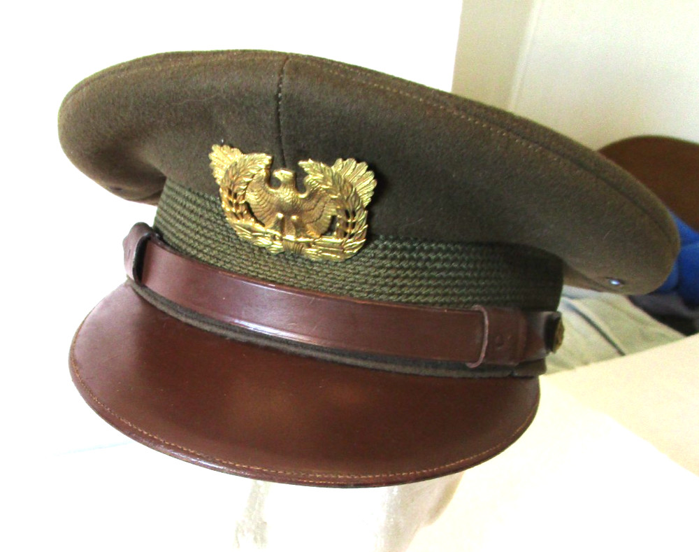 WW2 Army Warrant Officer Visor