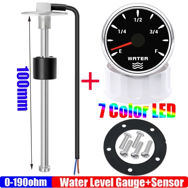 Water Float Sensor + Water Level Indicator, Water Tank, Meter, Display