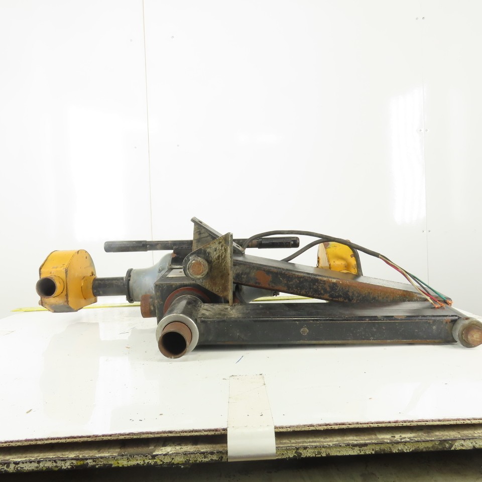 6" Double Ended Grinder Buffer On 4 Point Pivot Arm Assembly