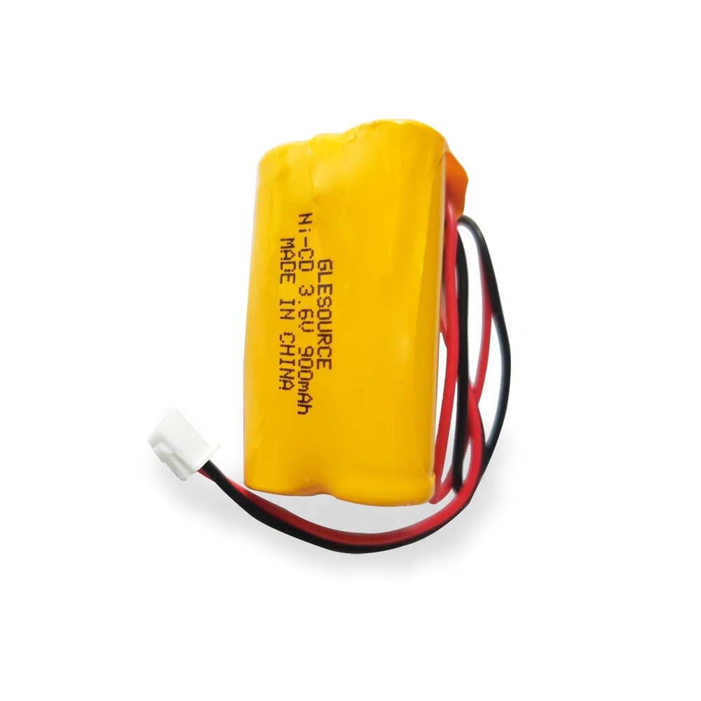 3.6V 900mAh Ni-Cd Exit Sign Emergency Light Battery, Replacement for Exitroni...