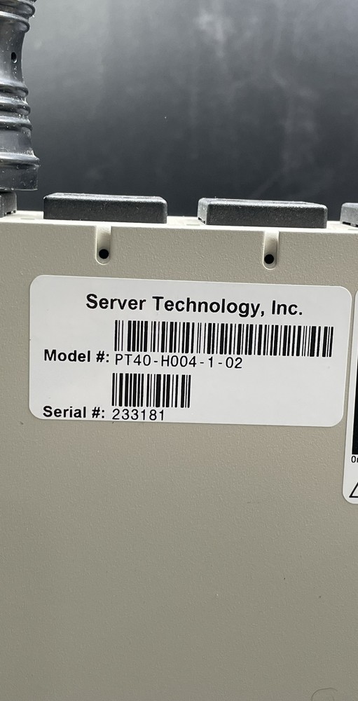 Sentry Commander PT40-H004-1-02 Remote Power Manager Device Unit