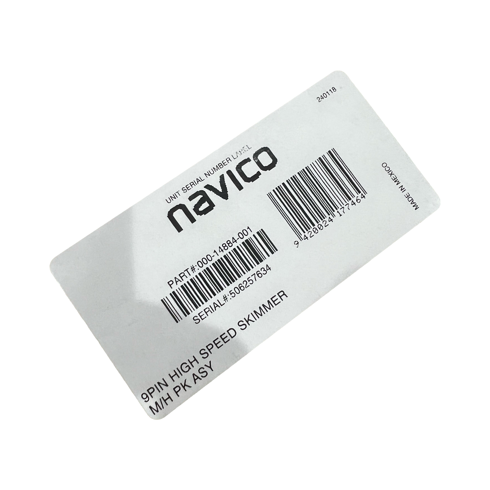 Simrad Lowrance Transom Transducer 9-Pin 83 / 200 kHz With Temp HDI Skimmer