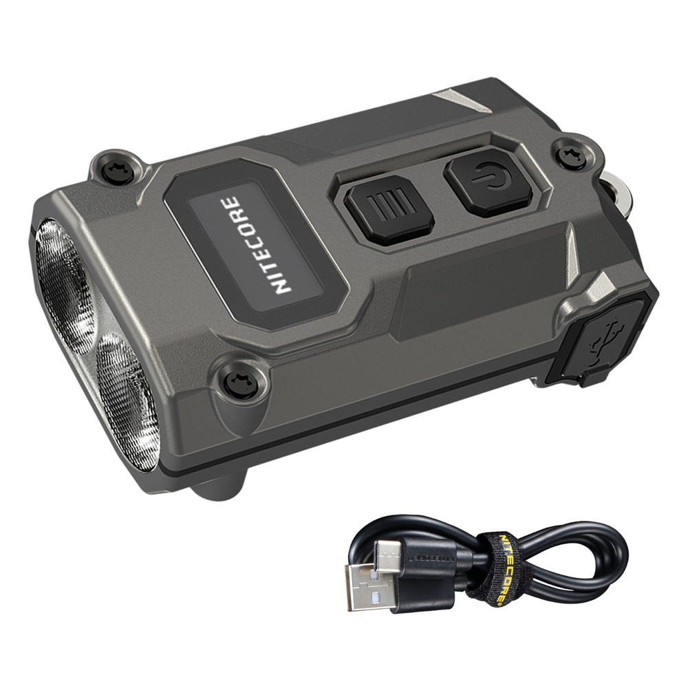 Nitecore TINI 3 600 Lumen Multi-Color Rechargeable Keychain Flashlight