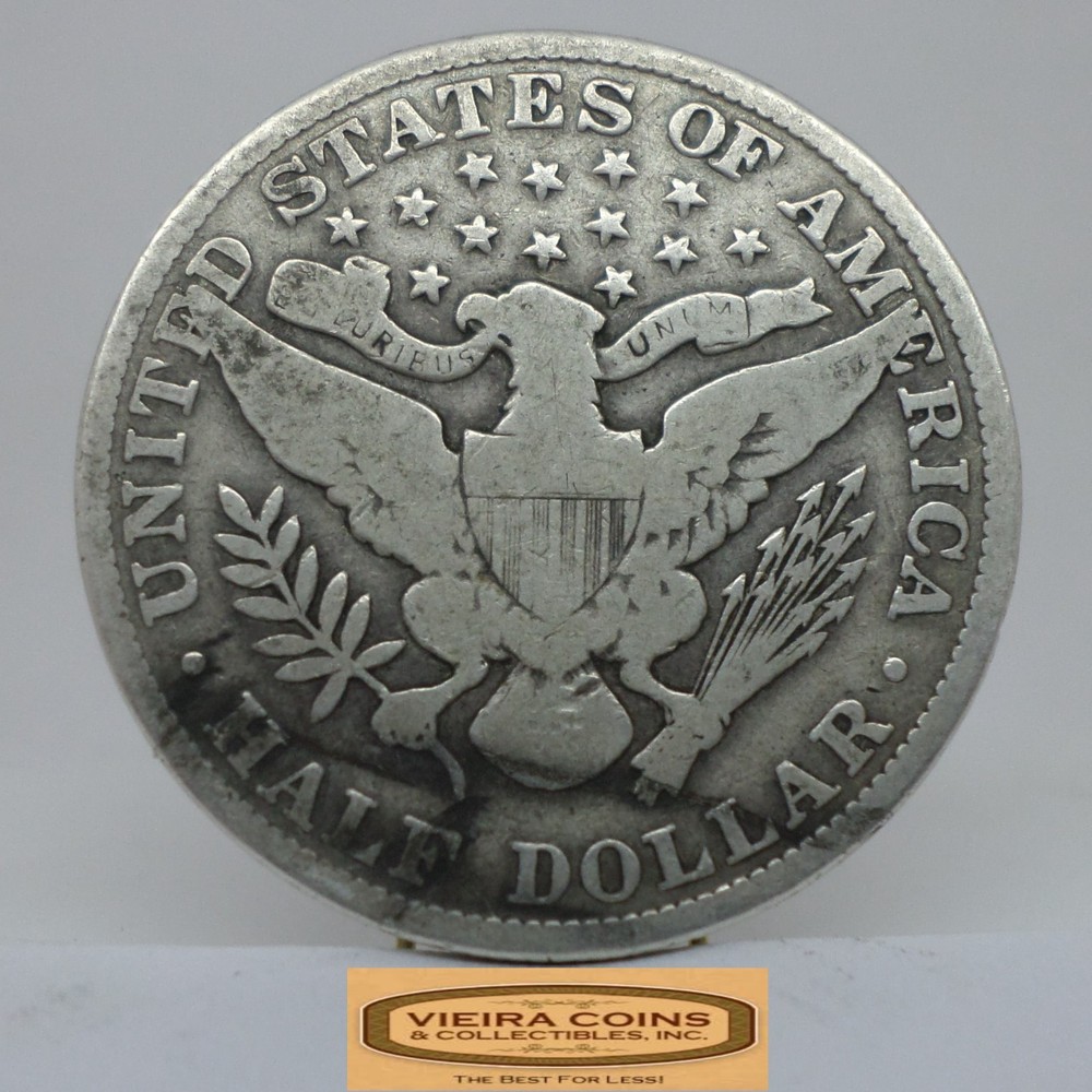 1907 Barber Silver Half Dollar - #C55763NQ