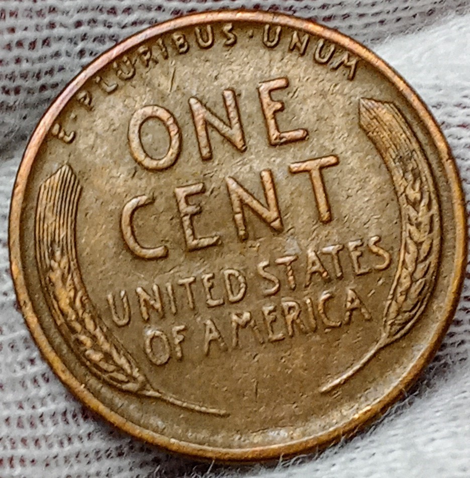 1942 S Lincoln Wheat Cent Free Shipping