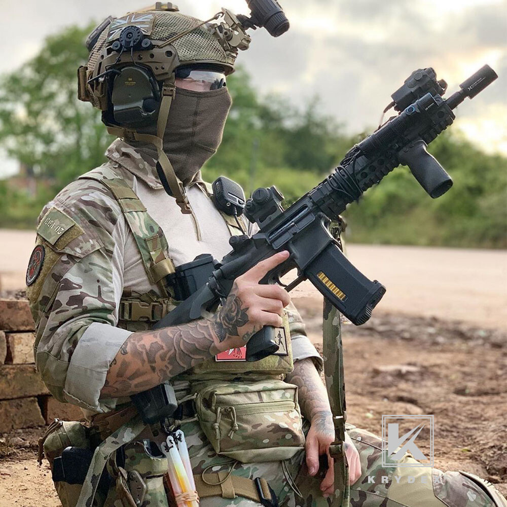 KRYDEX MK3 Micro Fight Chassis Chest Rig Modular Tactical Carrier with Mag Pouch