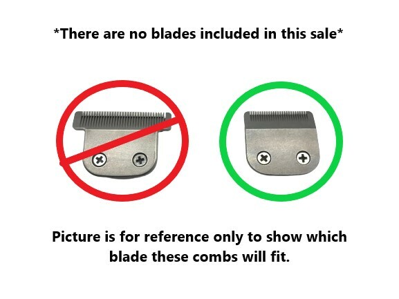 Genuine Wahl Trimmer Replacement Blade Guard Beard Stubble Guide Comb Set 9888