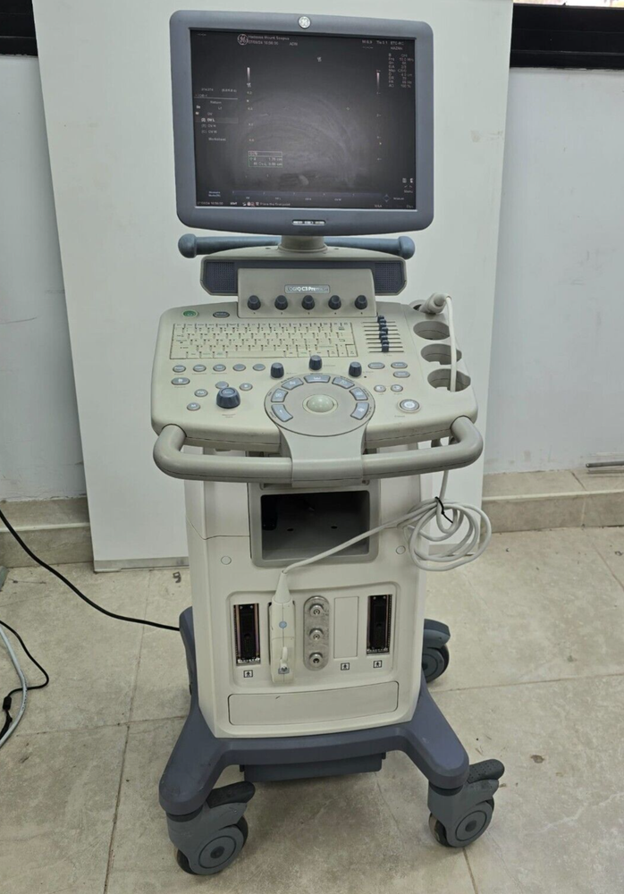 GE LOGIQ C3 Premium Ultrasound Machine without probe