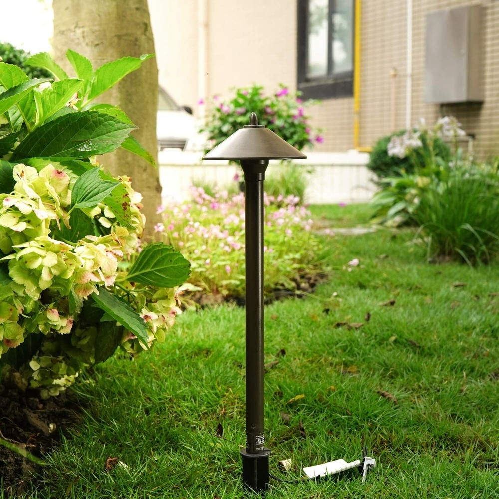 Pathway Light 6 Pack Low Voltage Halogen Outdoor Landscape Lighting Decor