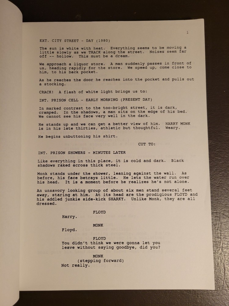 Suspension (1993) Screenplay - Joss Whedon - Unproduced Action Script