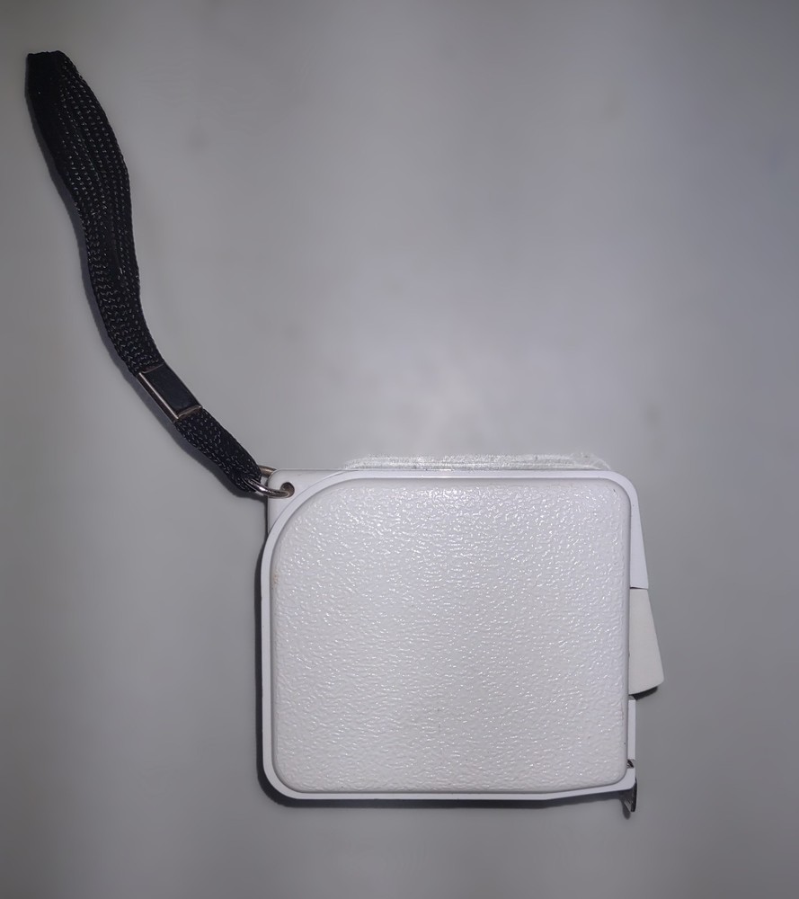 White Tape Measure (w/ black loop)