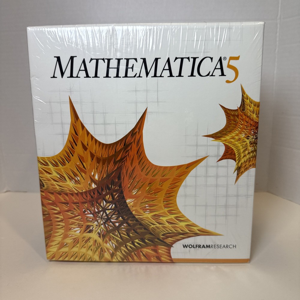 NEW Mathematica 5 Commercial Sealed READ 2003