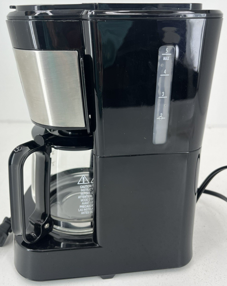 Hamilton Beach FrontFill Mini Brew Compact 5 Cup Programmable Coffee Maker