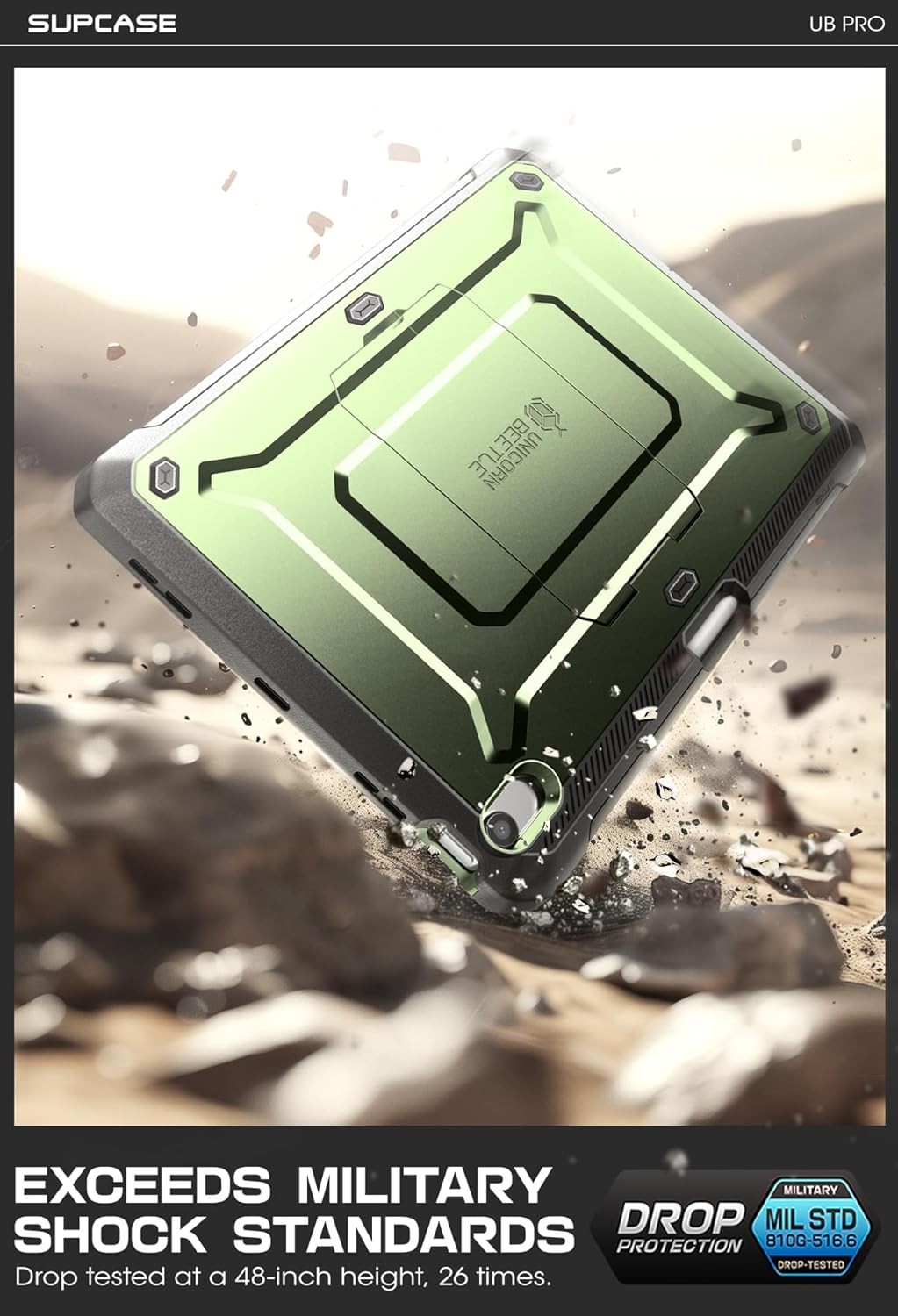 SUPCASE Military-Grade DualLayer Case for Apple iPad Air 13" M3/M2 (2025/2024)