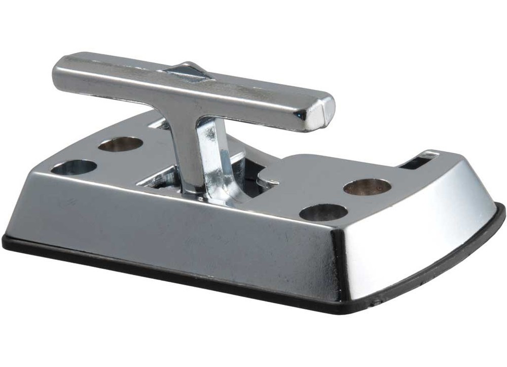 Curt 83061 Hide-A-Tie Fold-Away Rope Hook Chrome Packaged Single
