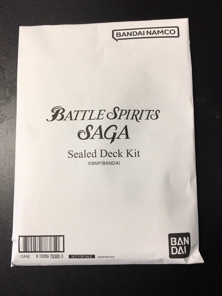 Battle Spirits Saga TCG Sealed Deck Kit - Sealed And Unused
