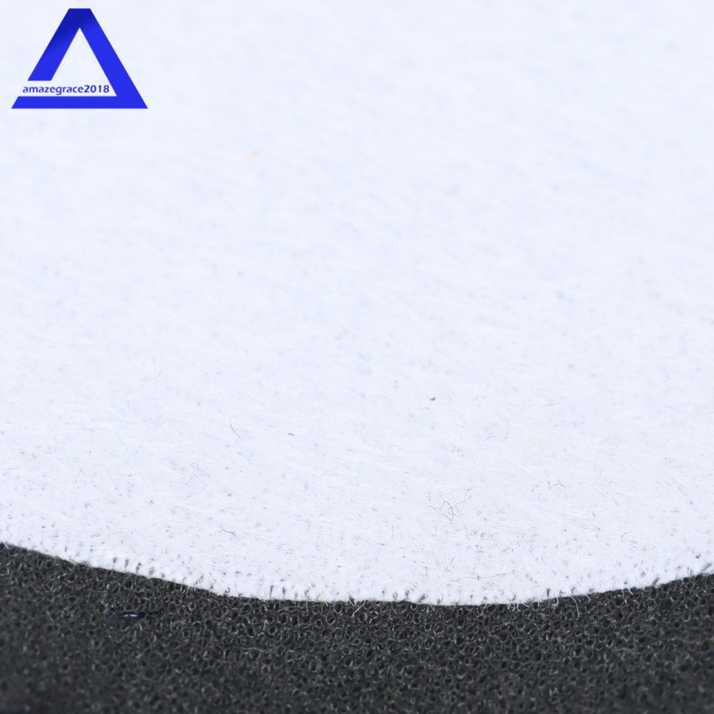 10 Pack 3 Inch (75mm) Foam Interface Pad, Hook and Loop Soft Foam Buffing Pad