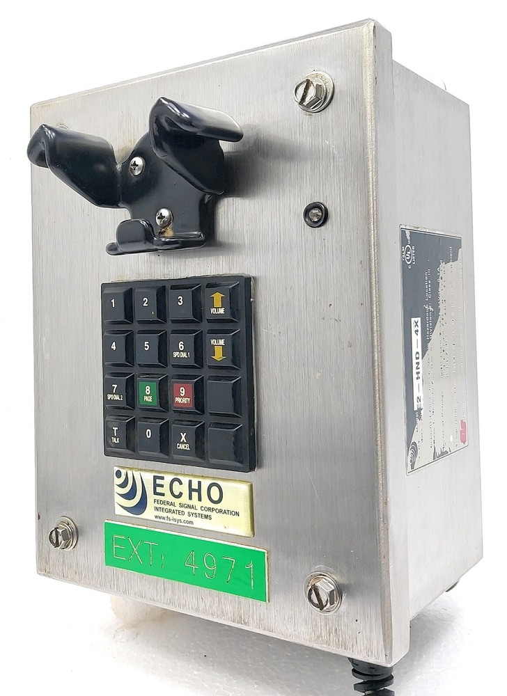 Federal Signal E2-HND-4X EXT:4971 Intercom Station