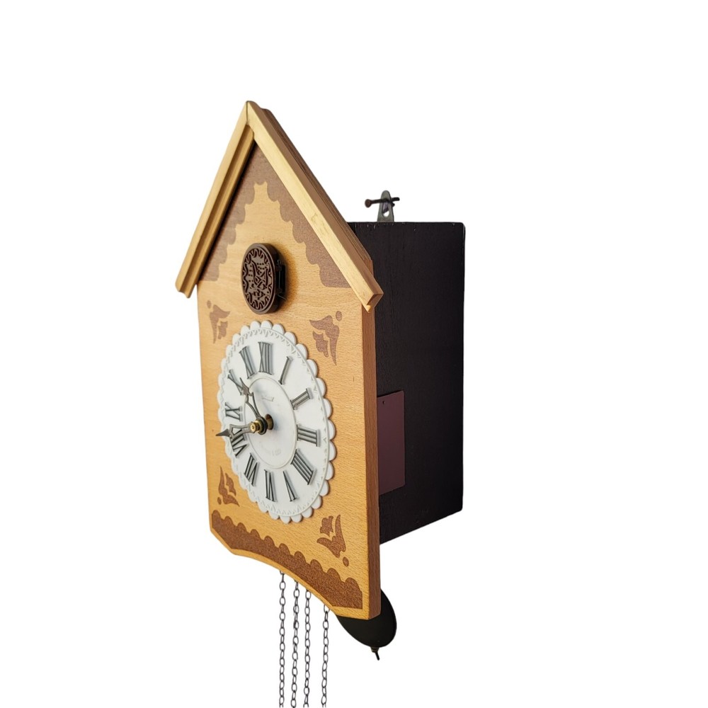 Soviet Vintage Cuckoo Clock, USSR clock, Wooden clock, Soviet working clock, Wor