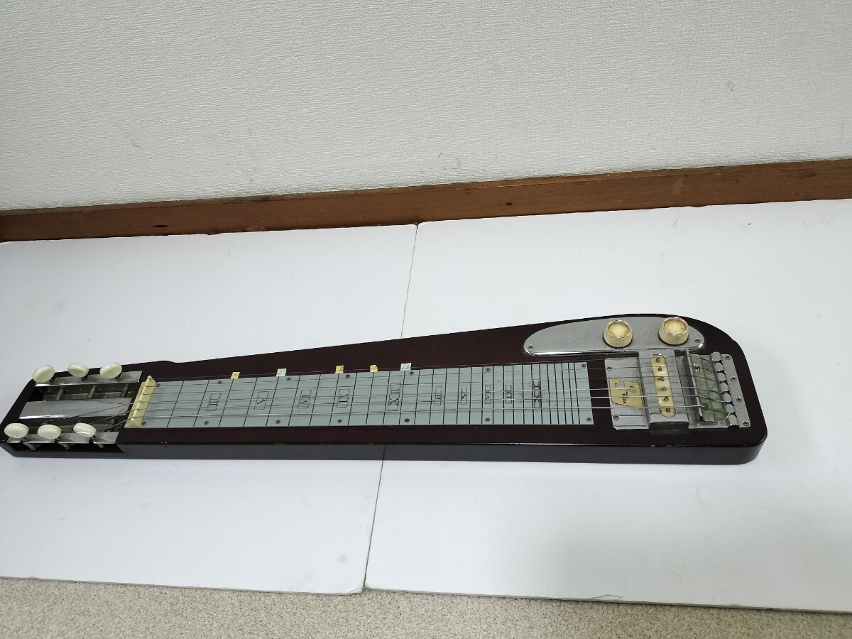 GUYATONE HG-76A 6 Strings Electric Lap Steel Guitar Hawaiian